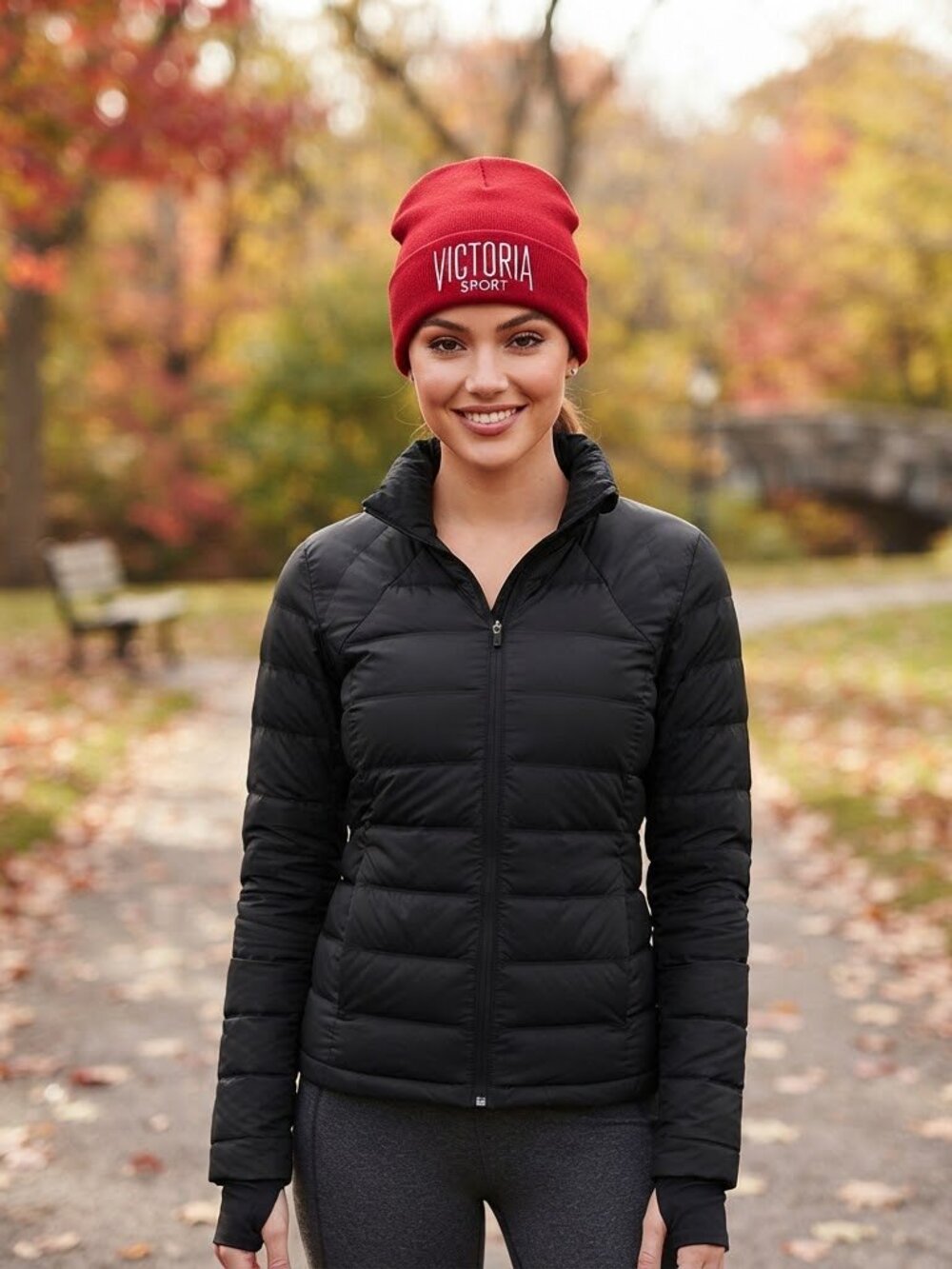 Victoria’s Secret Sport Logo Beanie Hat